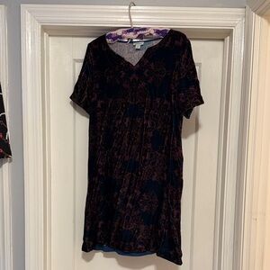 Sundance Dark Floral Mini Dress